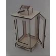 Lámpás 140*140*310*6 mm több változatban