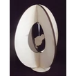 Álló tojás 3D középen kivágással 235*305*6 mm
