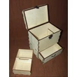 Ékszeres vagy varrós doboz 230*210*255*6 mm
