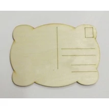 Képeslap formájú falap falap íves széllel 155*110*3 mm