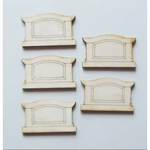 Kandalló   ívelt tetővel 90*55*3 mm