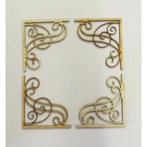 Filigrán, sarokminta 70*70*3 mm 1 db