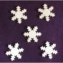 Hópehely 50*50*3 mm 1 db