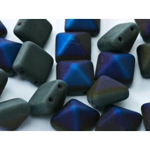 Pyramid 12 mm 23980 - 22271 Matt fekete azúrkék 5 db