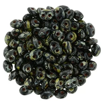 SuperDuo, TP23980 Fekete picasso, 5 g