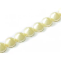 Tipp gyöngy Pasztel világos krém 25110 5 db