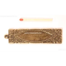 Hosszú keret ovális teli