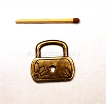 Lakat óriás virág mintával