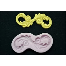 Marcipán/fondant mintázó, szilikon, ornamentika
