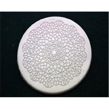 Marcipán/fondant mintázó, szilikon, csipketerítő