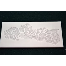 Marcipán/fondant mintázó, szilikon, csipke inda Marcipán/fondant mintázó, szilikon, csipke inda