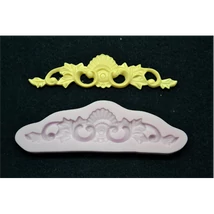 Marcipán/fondant mintázó, szilikon, barokk minta 3 Marcipán/fondant mintázó, szilikon, barokk minta 3