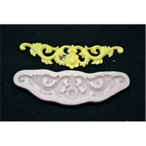 Marcipán/fondant mintázó, szilikon, szegélydísz 6