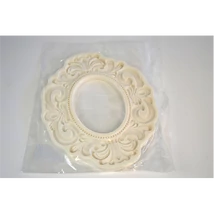 Marcipán/fondant mintázó díszes ovális keret