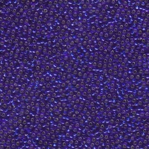 Miyuki kásagyöngy 15/0  15-920  Ezüstközepű zafírkék  5g