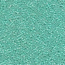 Miyuki kásagyöngy 15/0  15-9412FR  Matt opak türkiz AB  5g
