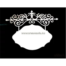 Papírkivágás díszes cégér 2 db/csomag