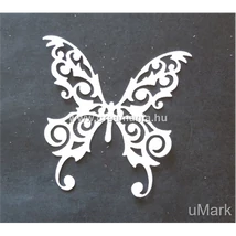 Papírkivágás díszes pillangó 3 db/csomag