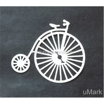 Papírkivágás velocipéd 3 db/csomag
