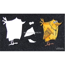 Papírkivágás Crazy bird2