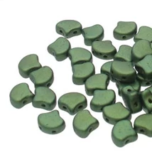 Ginko 8*7 mm 02010-24103 aranyfényű sötét olív 5 g