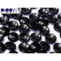 Piggy gyöngy 23980 Fekete 20 db