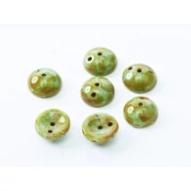 Piggy gyöngy 63020 Türkiz travertin mészkő 20 db