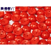 Piggy gyöngy 93180 Opak piros 20 db