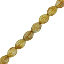 Pinch gyöngy 7 mm Fehér alapon sötét travertin 03000 86805 5 g 