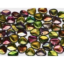 Rózsaszirom gyöngy 8*7 mm Kristály varázslatos orchidea  00030 95000 10 db