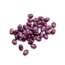 Tulipánszirom gyöngy 6*8 mm Szatén bordó  10 db  