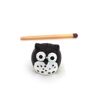 Mini figura bagoly fekete-fehér pp 1 db