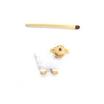 Mini figura bárány öntap. fehér