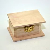 Doboz, fa mini - doboz alakú 4,5* 8,5* 6 cm