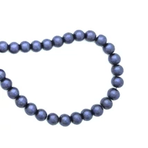 Viaszgyöngy füzér,  extra lila (4 mm szemek)