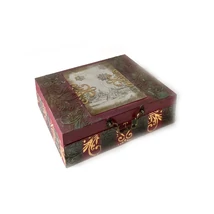 Díszes tükrös doboz