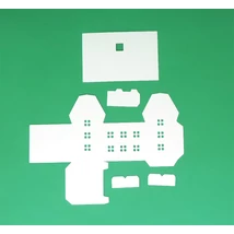 Házikó nagy sok ablakkal