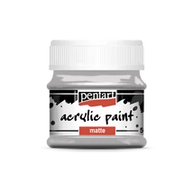Pentart Matt akrilfesték, szürke, 50 ml