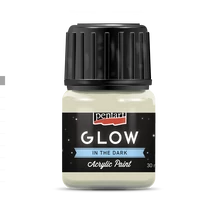 Pentart Sötétben világító akrilfesték, zöldesfehér, 30 ml