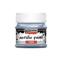 Pentart Matt akrilfesték, vintage kék, 50 ml