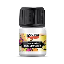 Pentart Üveg és porcelánfesték médium, 30 ml