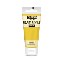 Pentart Metál krémes akrilfesték, barokk arany, 60 ml Pentart Metál krémes akrilfesték, barokk arany, 60 ml
