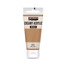 Pentart Metál krémes akrilfesték, bronz, 60 ml Pentart Metál krémes akrilfesték, bronz, 60 ml