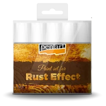 Pentart Rozsda hatás festék szett, 5 x 20 ml