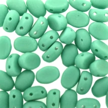 SAMOS 5*7 mm 63130/84100 Matt opak zöldtürkiz 5 g