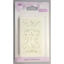 Marcipán/fondant mintázó szilikon virágcsokor ornamentika Marcipán/fondant mintázó szilikon virágcsokor ornamentika