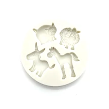 Marcipán/fondant mintázó, szilikon, farm  Marcipán/fondant mintázó, szilikon, farm