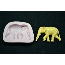 Marcipán/fondant mintázó szilikon elefánt Marcipán/fondant mintázó szilikon elefánt