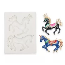 Marcipán/fondant mintázó 'unicorn' 86*64*9 mm