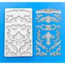 Marcipán/fondant mintázó ornamentikus minták Marcipán/fondant mintázó ornamentikus minták